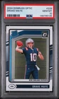 2024 DONRUSS OPTIC DRAKE MAYE RC 229 PSA 10 GEM MINT NEW ENGLAND PATRIOTS