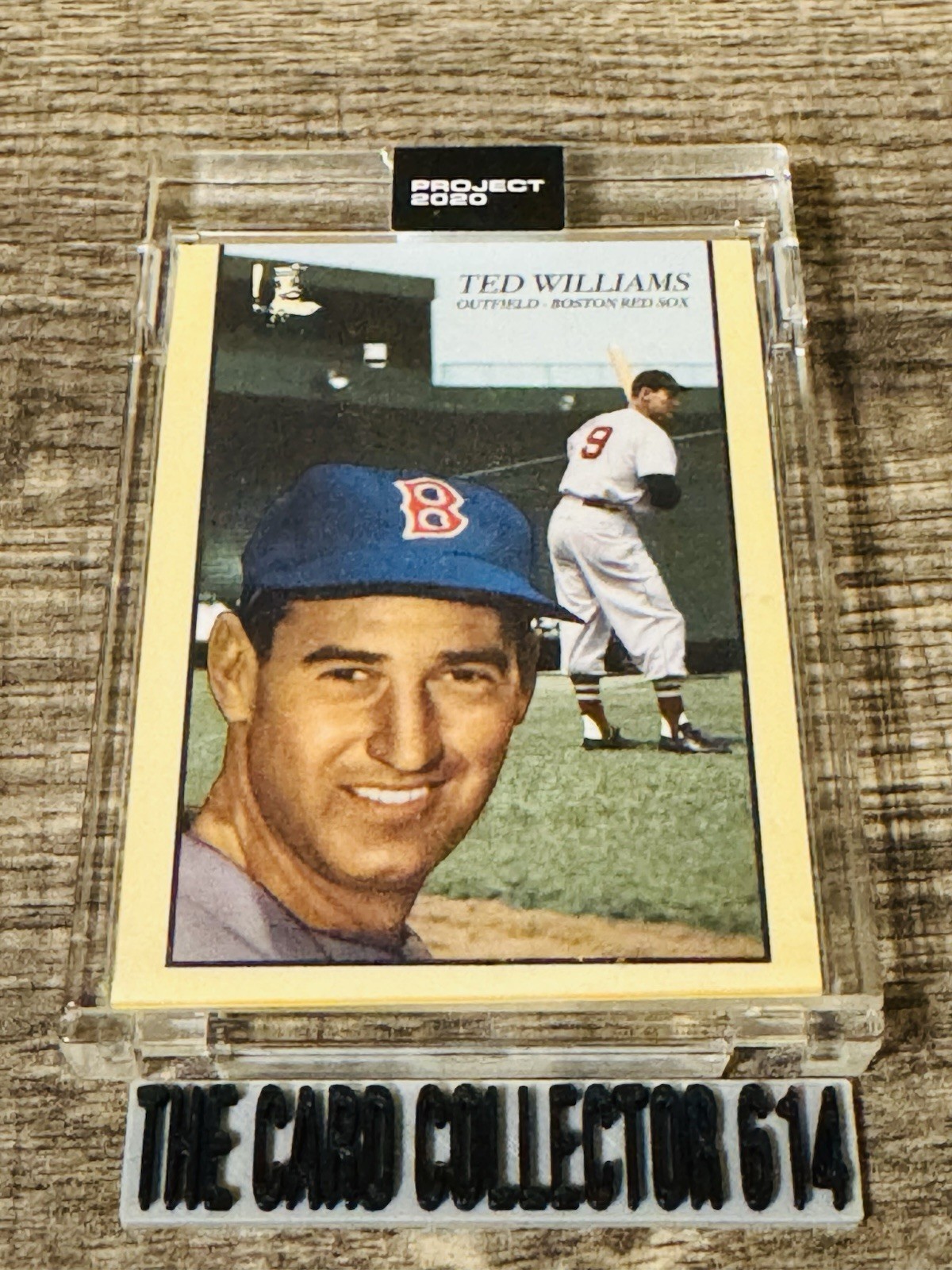 ⚾️ Topps Project 2020 Ted Williams #90 by OldmanAlan 1954 Topps - Boston Red Sox