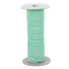 Elastic Bands 1/8 Inch x 50 Yards Stretch Flat Elastic Cord, Turquoise