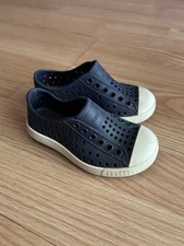 Native Jefferson Navy Blue Slip On Shoes Kids Size 7