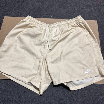 nike beige shorts