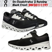 ON Cloudstratus 3 Black Frost for sale | eBay