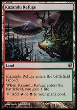 Kazandu Refuge - Duel Decks: Ajani vs. Nicol Bolas #35/80 MTG Magic The Gatherin