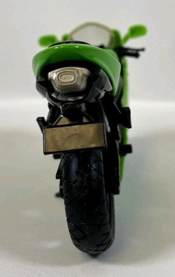 New Ray Kawasaki Motorcycle Ninja ZX-6RR 1:18 Scale Green | eBay