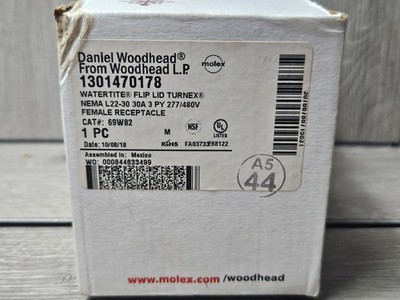 Woodhead Molex - 1301470178 - Waterlite Fip lid - NEMA L22-30 30a 3 PY 277/480V