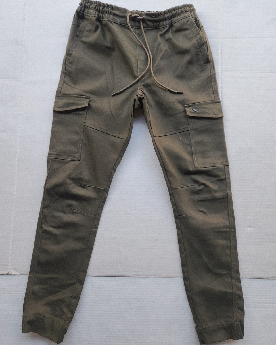 Stone Falcon Men's Apparel Slim Fit Cargo Pants - Size: Small