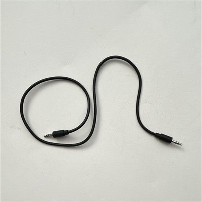 Black 3.5mm Male to Male AUX Audio Cable 1:1 Split Cord Stereo Jack to Jack