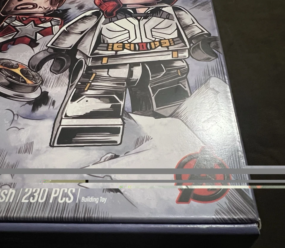 DAMAGED BOX LEGO Marvel Black Widow Taskmaster’s Ambush 77905 SDCC Exclusive - Image 3 of 4