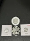 Mixed Lot Silver Bullion Bars/Ingots, Rounds & Coins Assorted Pieces