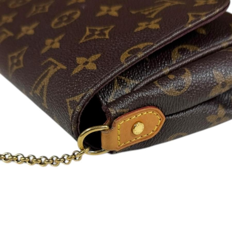 Louis Vuitton Favorite MM Monogram Shoulder Bag Canvas M40718 Used image 10