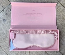 Slip 100% Pure Silk Sleep Mask in Pink Soft Light-Blocking New