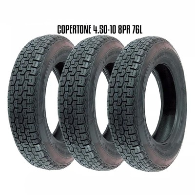 3 Pneumatici Gomme Rinforzati 100.90-10 56J Piaggio Ape 50 - Foto 8