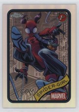 2025 Topps Chrome Marvel Comics Refractor Spider-Girl #143 11cz