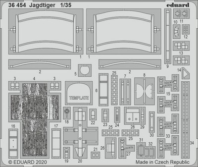 Jagdtiger - Takom - / 1:35 - Eduard 36454