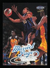1999 Ultra WNBA #32 Murriel Page  Basketball MYSTICS NM-MT
