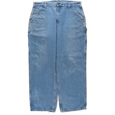 Vintage Carhartt Original Dungaree Fit Denim Painter Pants Men's W37 approx. 