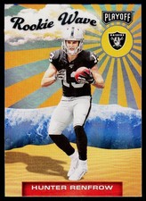 2019 Panini Playoff #24 Hunter Renfrow Rookie Wave