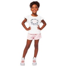 LUCKY BRAND Kids' 2-Piece Shorts  Shirt Set 3T
