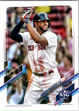 2021 Topps Update MLB All-Stars #ASG23 Xander Bogaerts Boston Red Sox