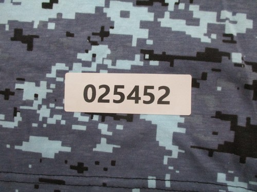 Camisa Rothco para hombre mediana azul camuflado manga corta elástica digital camiseta militar - Imagen 7 de 7