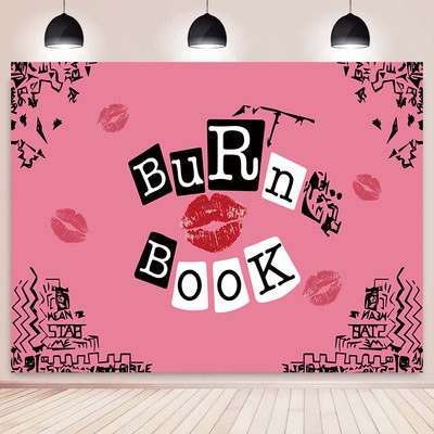 Burn Book Theme Sweet 16th Birthday Party Backdrop Teen Girls Party  Decoration | eBay