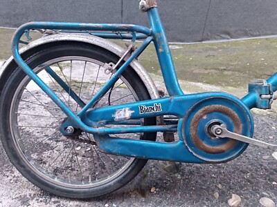 Vélo Graziella Original Bianchi Rouge - Taille 20", Freins à Patins, Vintage Pour Enfant