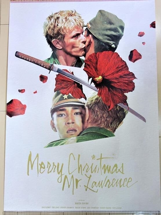 MERRY CHRISTMAS MR LAWRENCE movie POSTER David Bowie Ryuichi