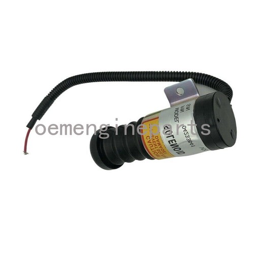 12V Stop Solenoid For Deutz BF3L914 D914L05 F3L914 F5L914 TCD914L06 04233841 - Picture 2 of 7