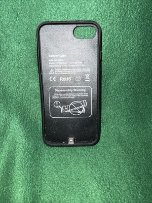 Trswyop HIR50B2 Black 6000 Mah Portable Rechargeable Charging Case for iPhone XR