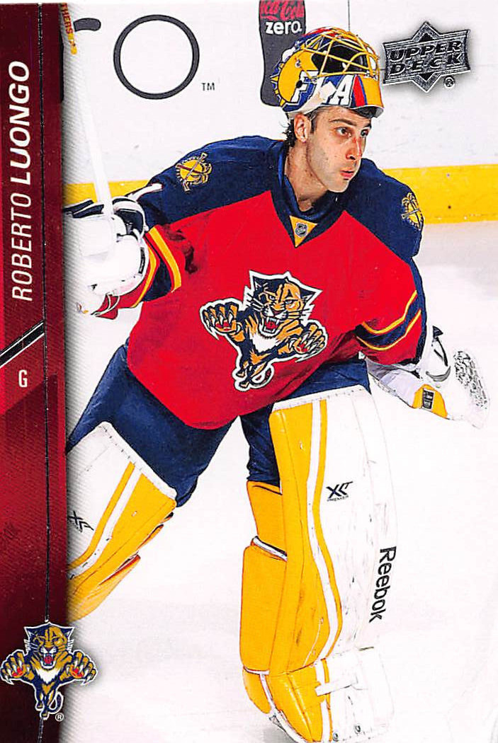Roberto Luongo 2015-16 Upper Deck Hockey card #81 Florida Panthers