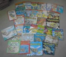 35 Magic School Bus  books -/beehive/waterworks/-Joanna Cole/Arctic/Batty/Earth
