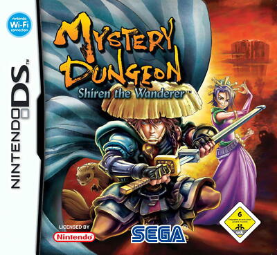 Mystery Dungeon: Shiren The Wanderer Nintendo DS Game Englisch +Anleitung Zu.Gut