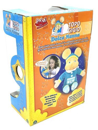 VINTAGE Topo Gigio Parlante Dolce Nanna Giochi Preziosi Nuovo In Box # NIB NJ - Foto 3 di 3