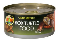 ZOO MED BOX TURTLE FOOD - ZOO MENU - 6 OUNCE