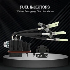 6 Spider Fuel Injectors for 1999-2013 Chevrolet Silverado GMC Sierra 1500 4.3L