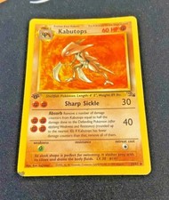 Kabutops [1st Edition] #24 Prices | Pokemon Fossil | Pokemon Cards
