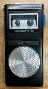 Vintage Lanier MS-60 Microsette 60 Recorder Player RadioShack For Parts Only
