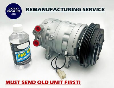 1990-1996 300ZX OEM A/C Compressor Rebuild Service (READ DESCRIPTION)