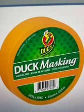 Sale - Duck Brand Color Masking Tape: 1 in. x 30 yds. Orange 