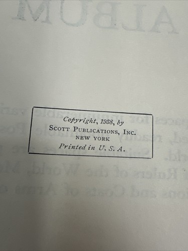 Modern Postage Stamp Album Fully Illustrated ( Filled With Antique Stamps ) 1938 - Picture 6 of 24