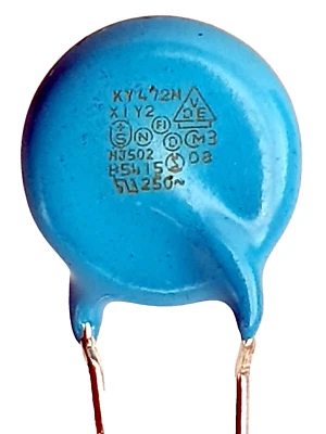 [4pcs] 4700pF 250V X1 Y2 KY 472M MURATA Ceramic Safety Capacitor QUALITY–ref:A68