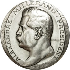 [#554379] France, medal, Les Pr�sidents de la R�publique, Alexandre Milleran