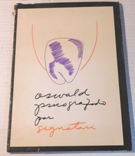CODIGO 6. Concrete poetry for Oswald de Andrade illustrated by Decio Pignatori