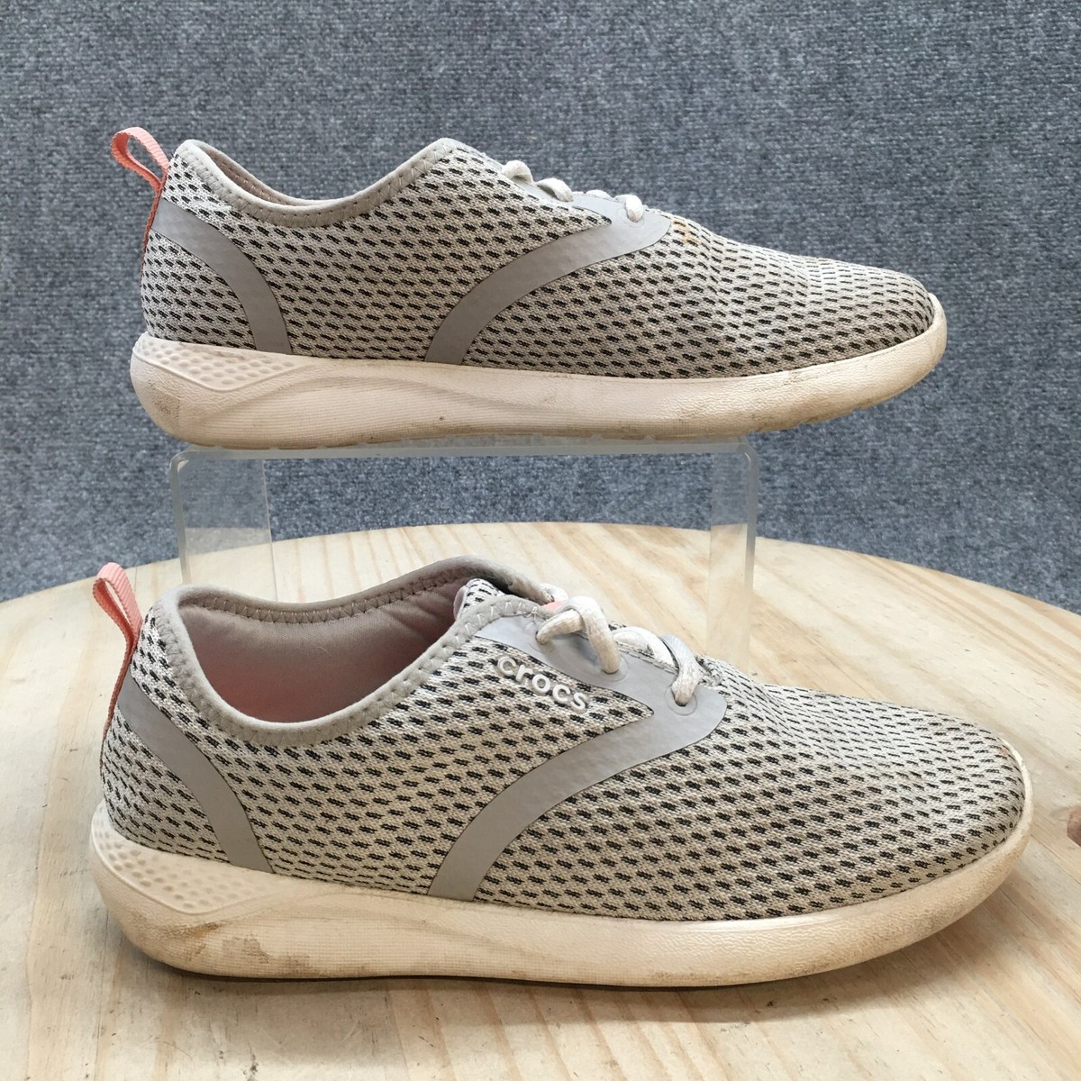 Crocs Club Croc Mesh Sneakers Crocs Shoes Womens LiteRide Walking