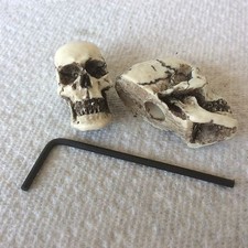 Skull Guitar Pots tuning Knob fits Fender Strat Stratocaster Made in USA 9APK2