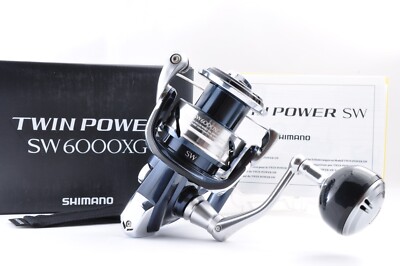 Shimano 21 Twin Power SW 6000XG Spinning Reel Ship from