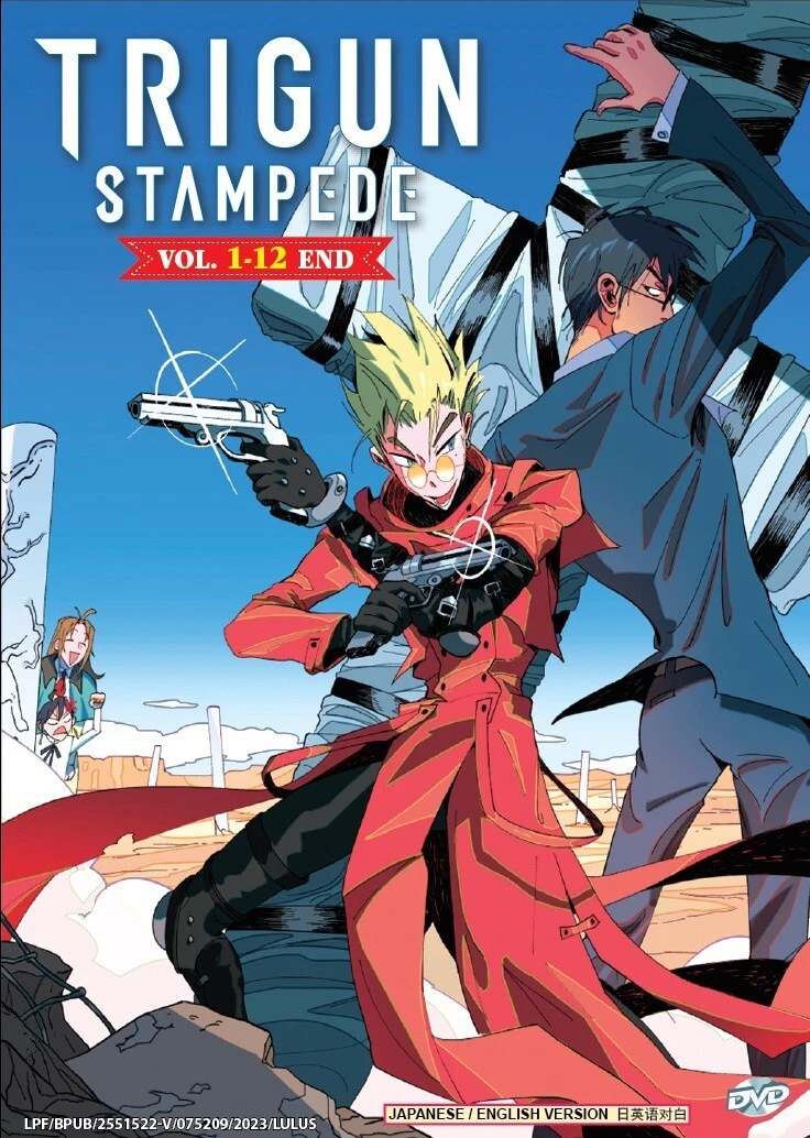 Anime DVD Trigun Stampede Full Season 12 Episodes English