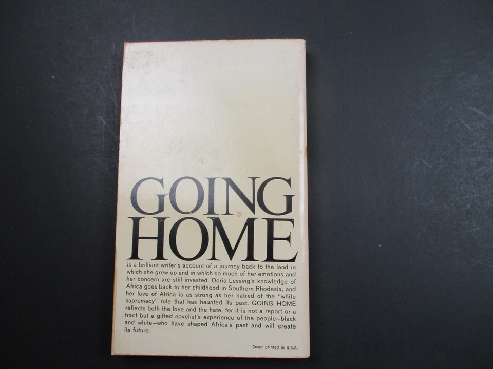 GOING HOME by Doris Lessing's Ballantine Book 1968 Paperback PB#GGA #U7088 - Image 2 of 4