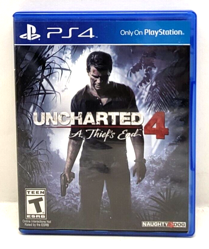 Uncharted 4: A Thief's End Sony PlayStation 4 PS4 Game (M6) | eBay