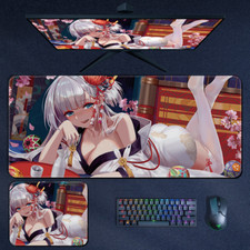 gaming mouse pad, large mat with non-slip base Azur Lane Shoukaku 01